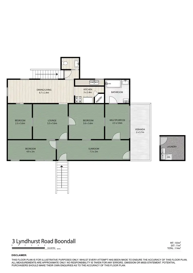 Floorplan of Homely house listing, 3 Lyndhurst Road, Boondall QLD 4034