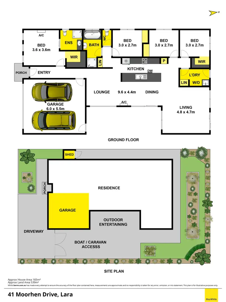 Floorplan of Homely house listing, 41 Moorhen Drive, Lara VIC 3212