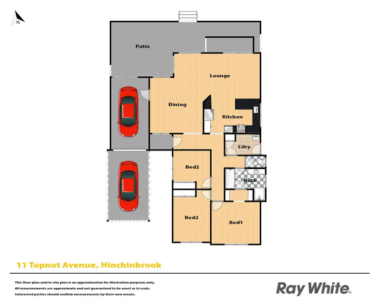 Floorplan of Homely house listing, 11 Topnot Avenue, Hinchinbrook NSW 2168