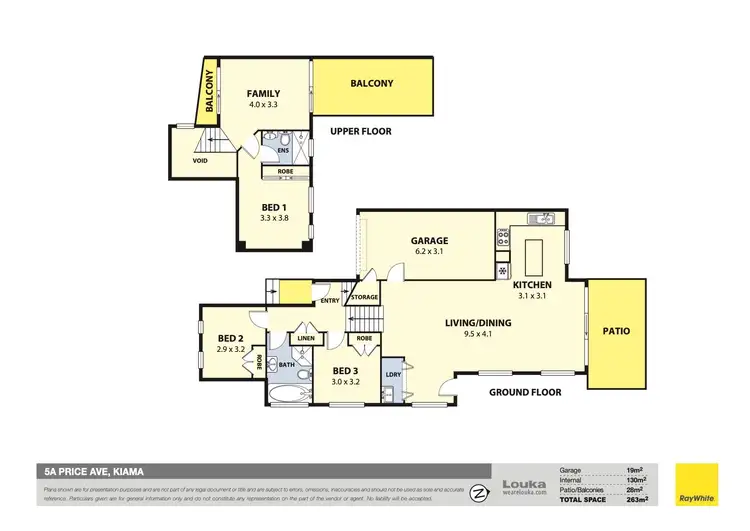Floorplan of Homely townhouse listing, 5A Price Avenue, Kiama NSW 2533