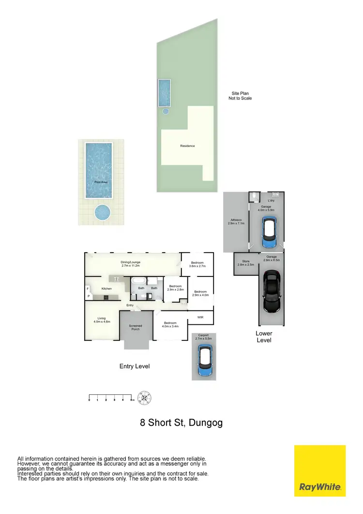 Floorplan of Homely house listing, 8 Short Street, Dungog NSW 2420