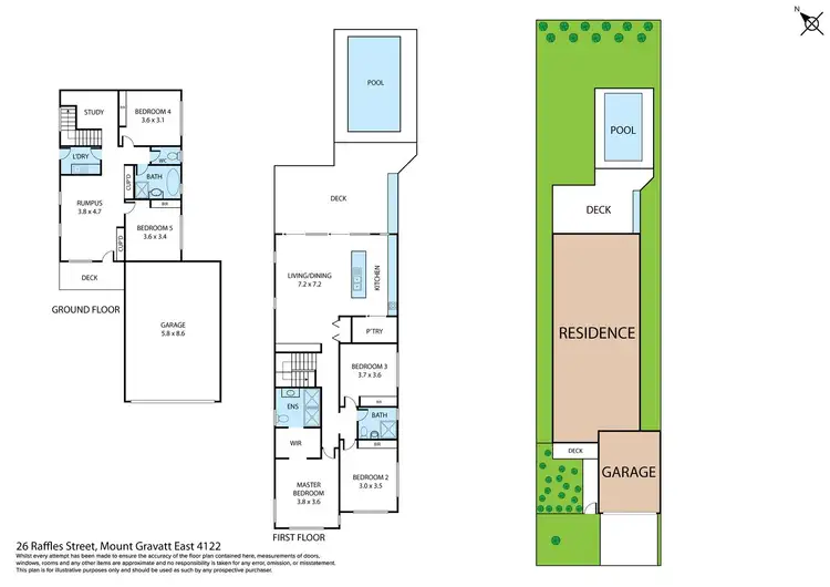Floorplan of Homely house listing, 26 Raffles Street, Mount Gravatt East QLD 4122