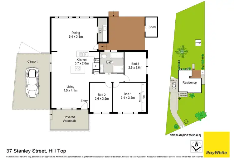 Floorplan of Homely house listing, 37 Stanley Street, Hill Top NSW 2575