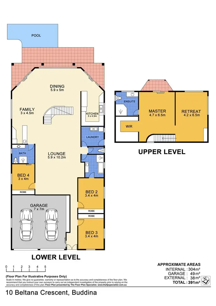 Floorplan of Homely house listing, 10 Beltana Crescent, Buddina QLD 4575