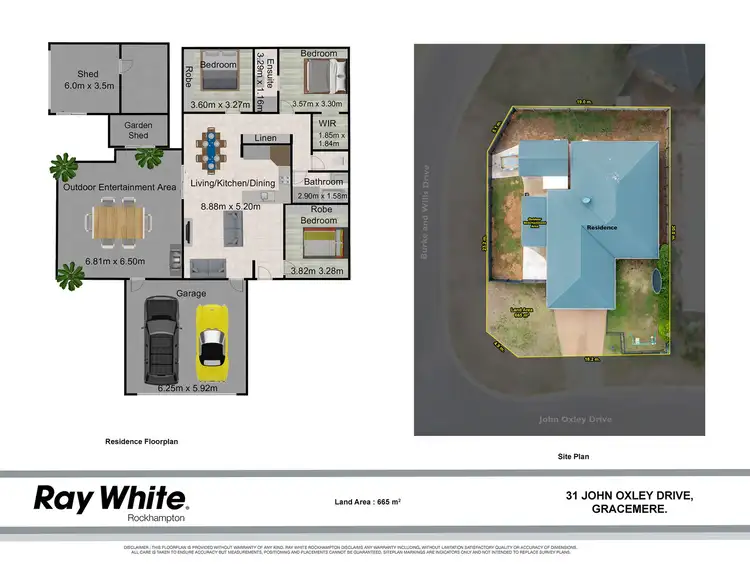 Floorplan of Homely house listing, 31 John Oxley Drive, Gracemere QLD 4702