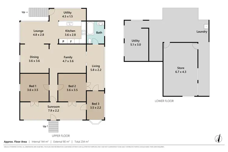 Floorplan of Homely house listing, 26 Eureka Street, Kelvin Grove QLD 4059