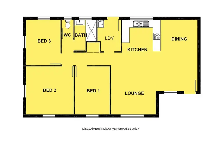 Floorplan of Homely house listing, 10 Sagitta Street, Inala QLD 4077