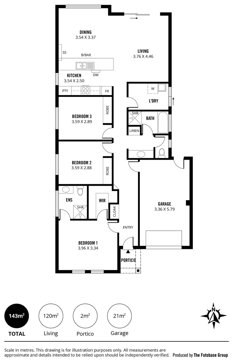 Floorplan of Homely house listing, 12 Amaretti Way, Munno Para West SA 5115