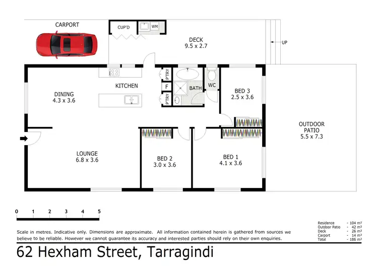 Floorplan of Homely house listing, 62 Hexham Street, Tarragindi QLD 4121