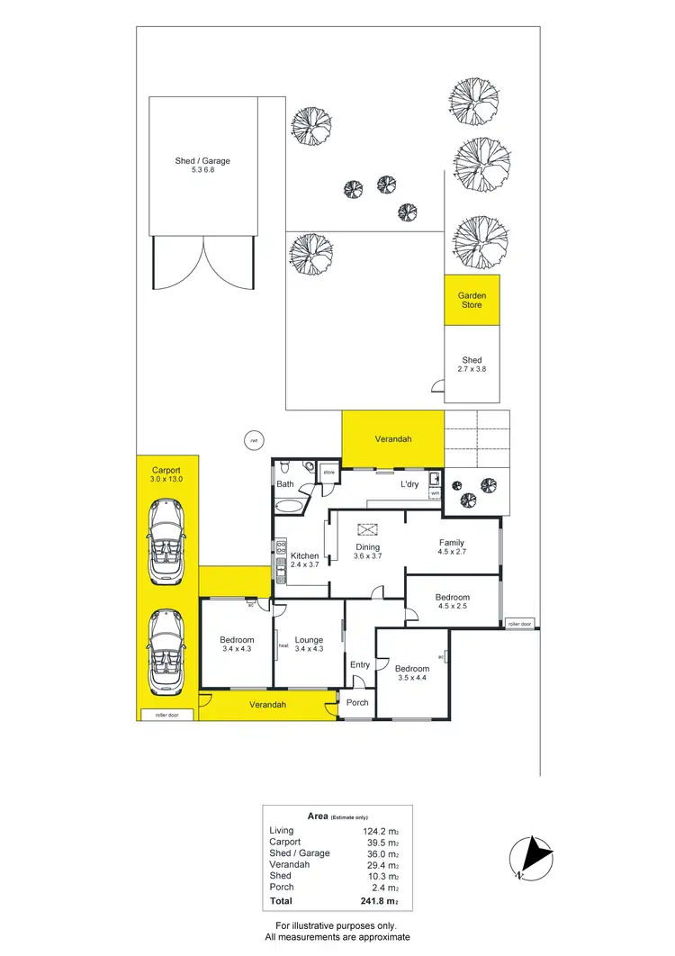 Floorplan of Homely house listing, 3 Finchley Street, Clovelly Park SA 5042
