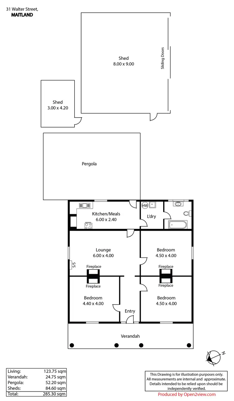 Floorplan of Homely house listing, 31 Walter Street, Maitland SA 5573