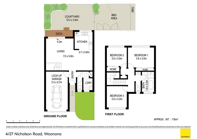 Floorplan of Homely house listing, 4/27 Nicholson Road, Woonona NSW 2517