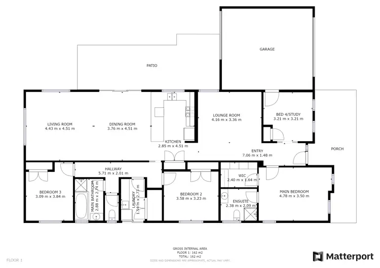 Floorplan of Homely house listing, 8 Fuchsia Drive, Swan Hill VIC 3585