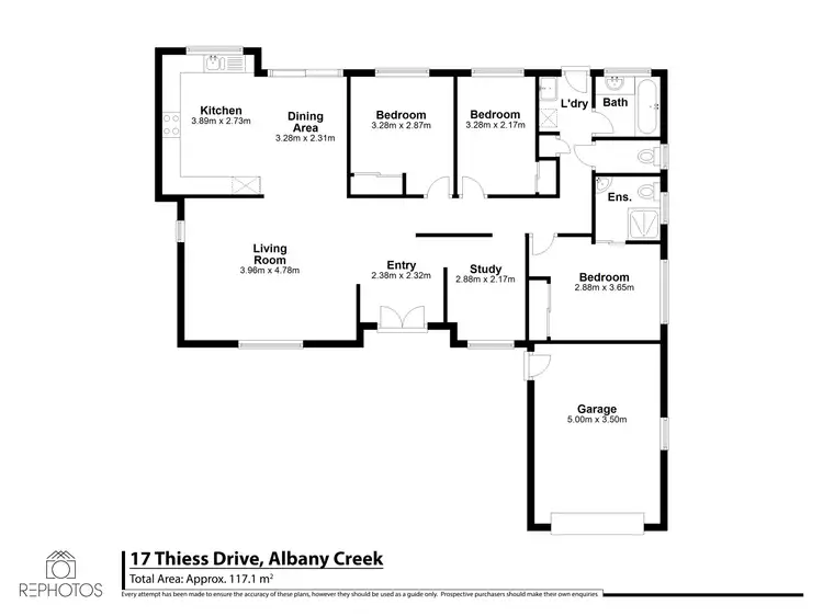Floorplan of Homely house listing, 17 Thiess Drive, Albany Creek QLD 4035