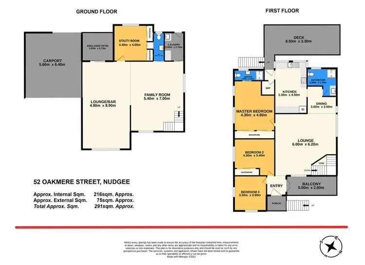 Floorplan of Homely house listing, 52 Oakmere Street, Nudgee QLD 4014