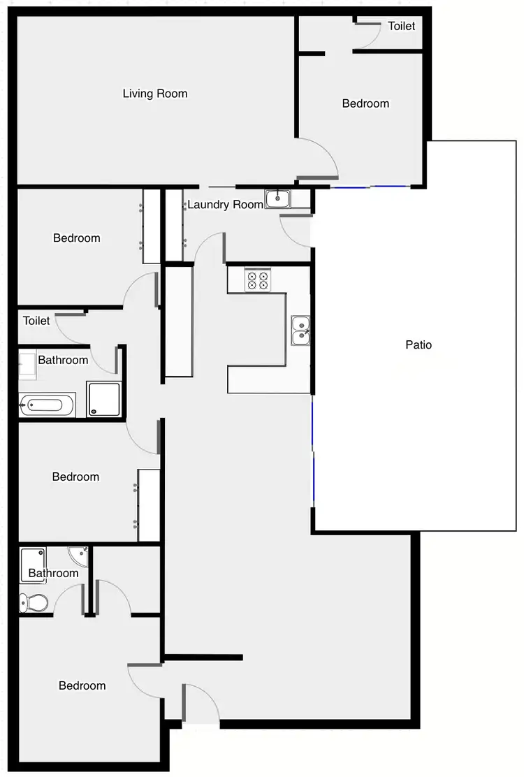 Floorplan of Homely house listing, 7 Jessie Court, Irymple VIC 3498