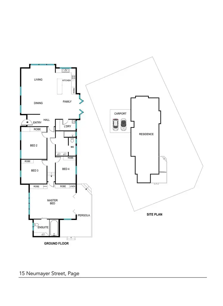 Floorplan of Homely house listing, 15 Neumayer Street, Page ACT 2614