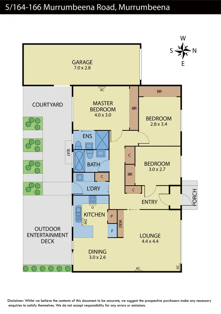 Floorplan of Homely unit listing, 5/164-166 Murrumbeena Road, Murrumbeena VIC 3163