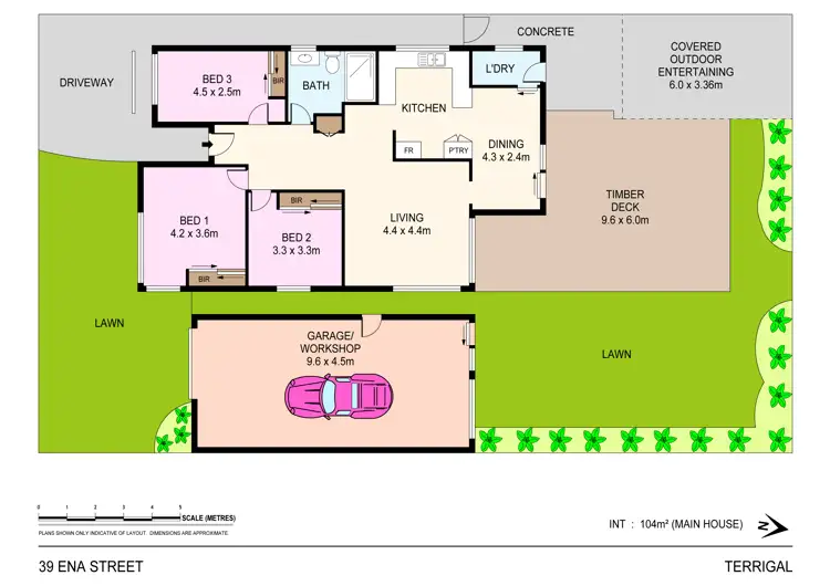 Floorplan of Homely house listing, 39 Ena Street, Terrigal NSW 2260