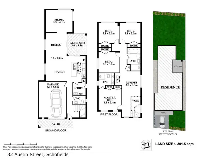 Floorplan of Homely house listing, 32 Austin Street, Schofields NSW 2762