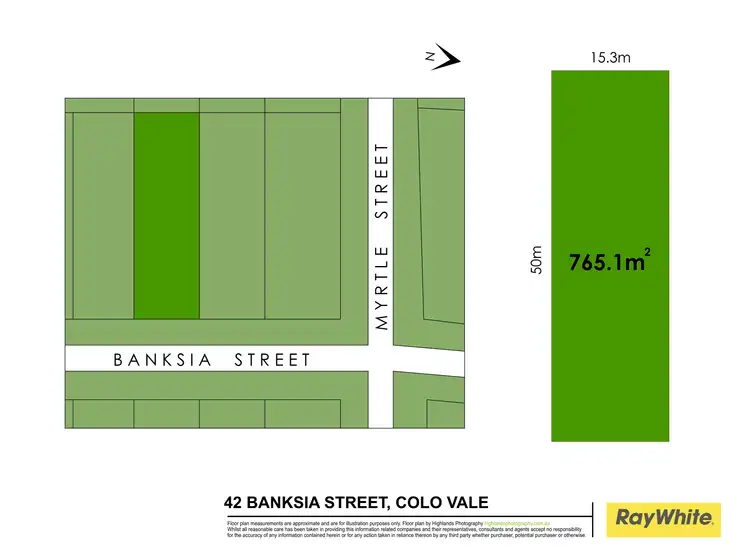 Floorplan of Homely land listing, 42 Banksia Street, Colo Vale NSW 2575