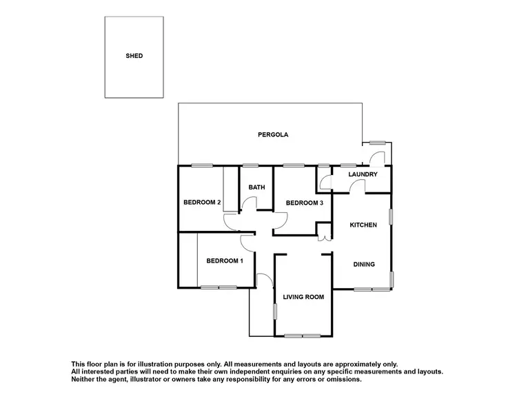 Floorplan of Homely house listing, 4 Fisk Street, Whyalla Norrie SA 5608