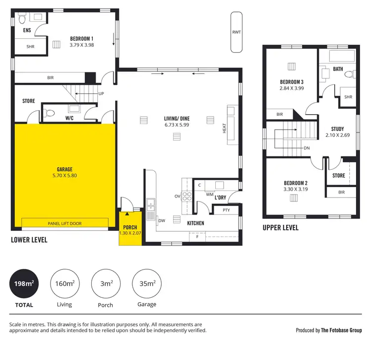 Floorplan of Homely house listing, 13A Macpherson Street, Clapham SA 5062