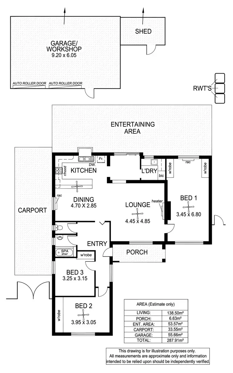 Floorplan of Homely house listing, 10 Panton Crescent, Somerton Park SA 5044