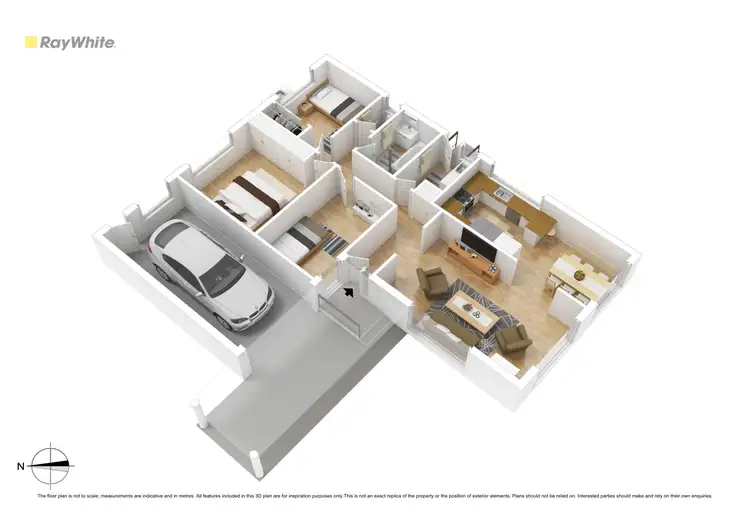 Floorplan of Homely house listing, 4 Stonehaven Drive, Thomastown VIC 3074