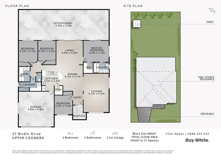 Floorplan of Homely house listing, 37 Bridie Drive, Upper Coomera QLD 4209