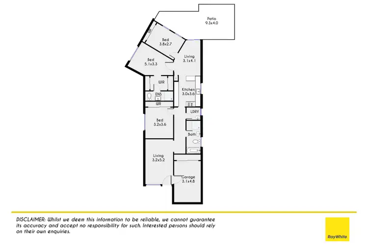 Floorplan of Homely villa listing, 5/4-6 Tara Road, Blacktown NSW 2148