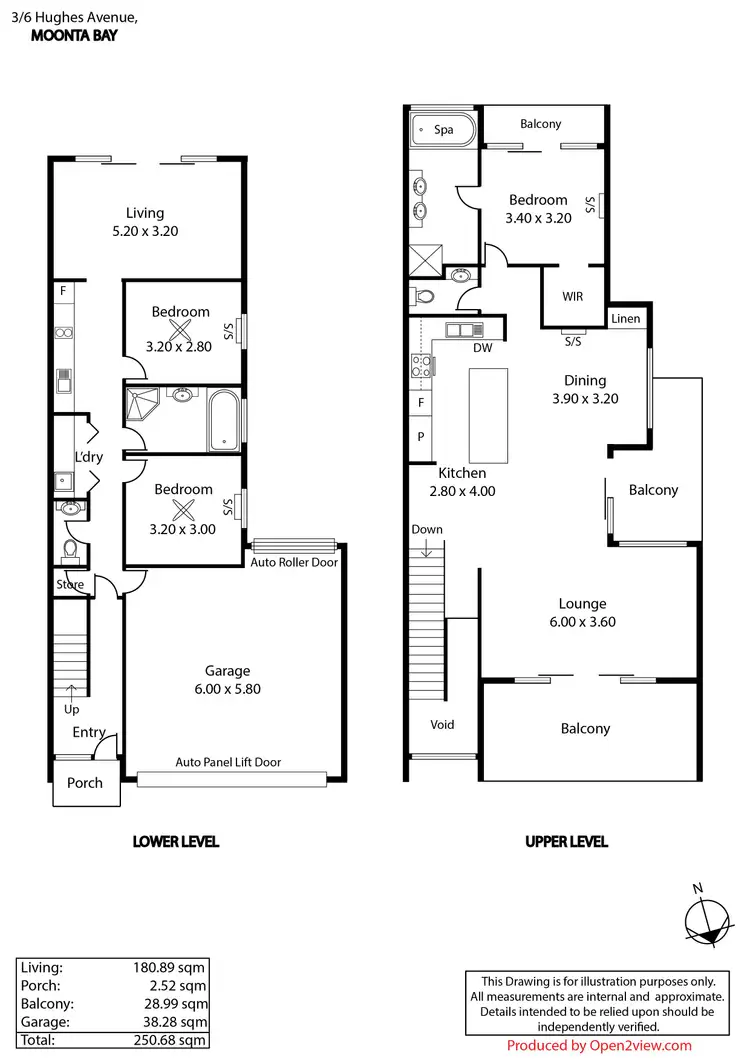 Floorplan of Homely house listing, Unit 3/6 Hughes Avenue, Moonta Bay SA 5558