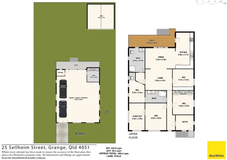 Floorplan of Homely house listing, 25 Sellheim Street, Grange QLD 4051
