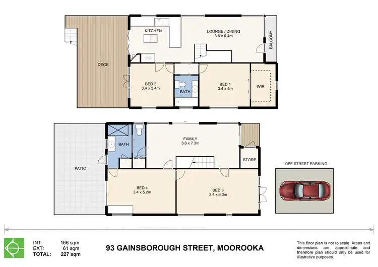 Floorplan of Homely house listing, 93 Gainsborough Street, Moorooka QLD 4105