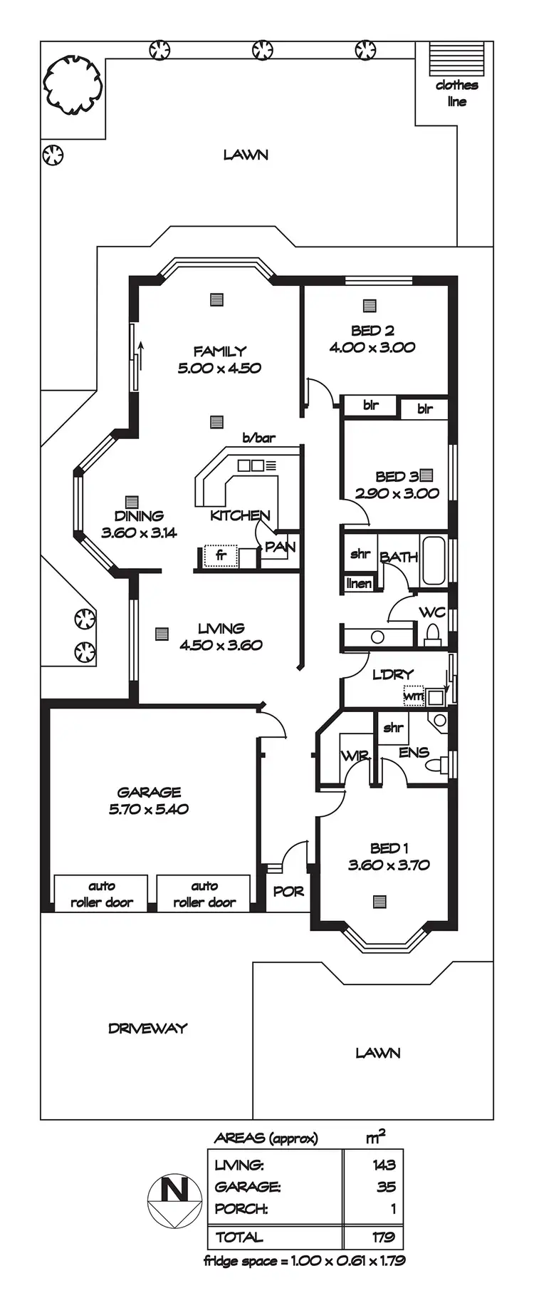 Floorplan of Homely house listing, 59 Field Street, Parafield Gardens SA 5107