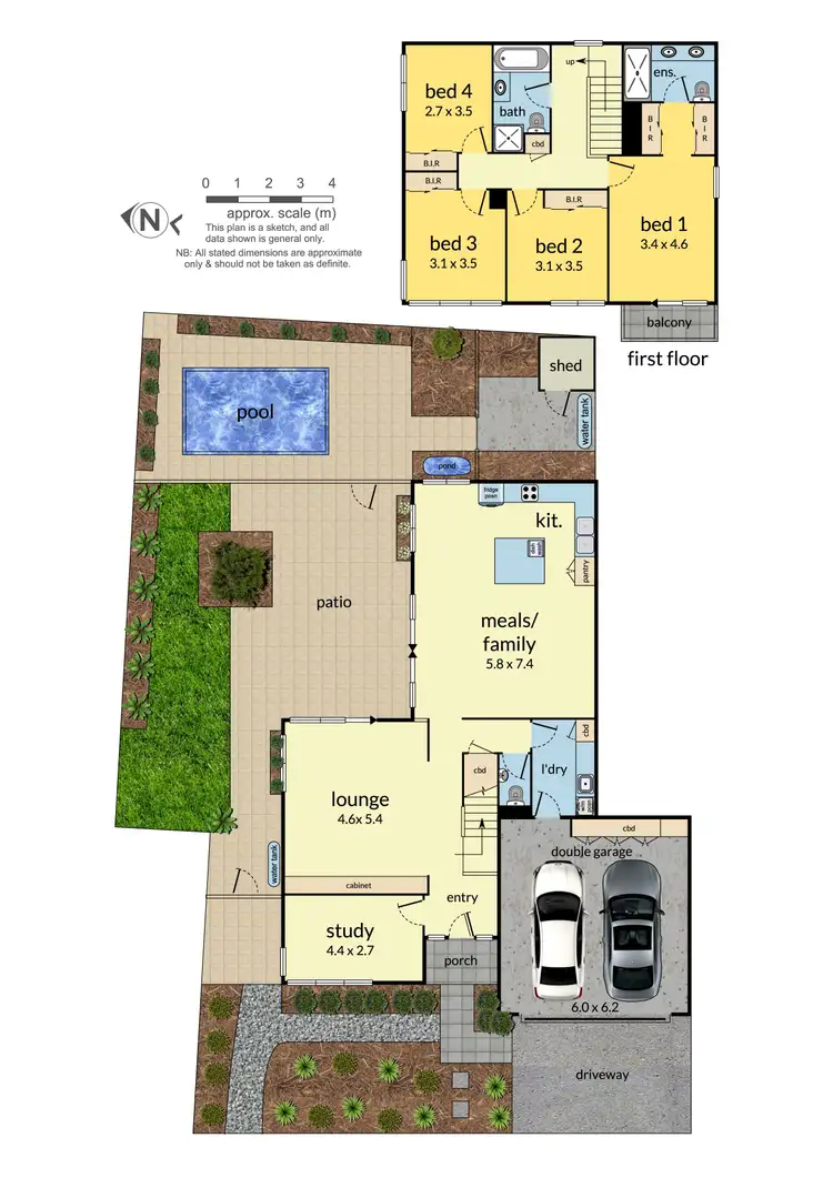 Floorplan of Homely house listing, 5 Lords Avenue, Mulgrave VIC 3170