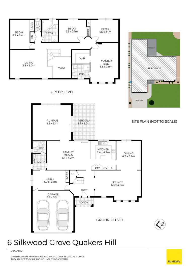 Floorplan of Homely house listing, 6 Silkwood Grove, Quakers Hill NSW 2763