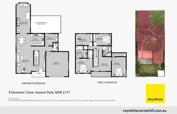Floorplan of Homely house listing, 9 Domenic Close, Hoxton Park NSW 2171