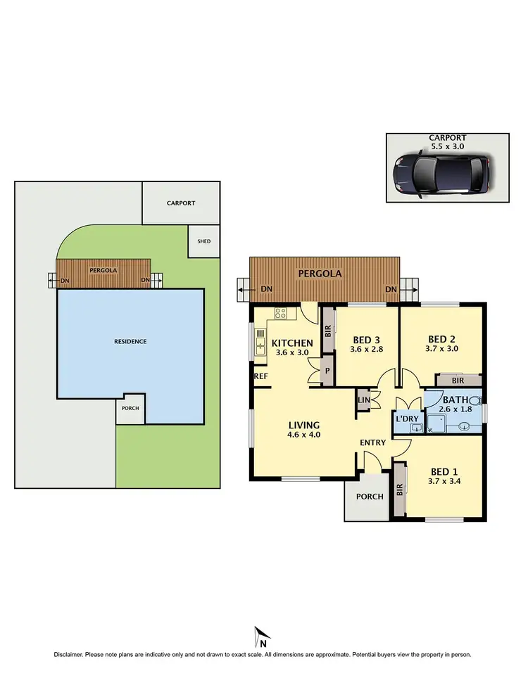 Floorplan of Homely house listing, 10 Alexander Avenue, Coburg North VIC 3058