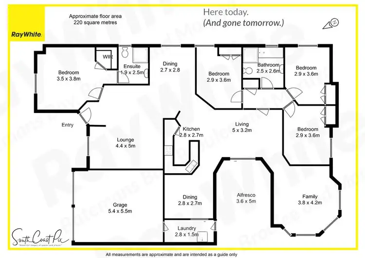 Floorplan of Homely house listing, 64 Maloneys Drive, Maloneys Beach NSW 2536