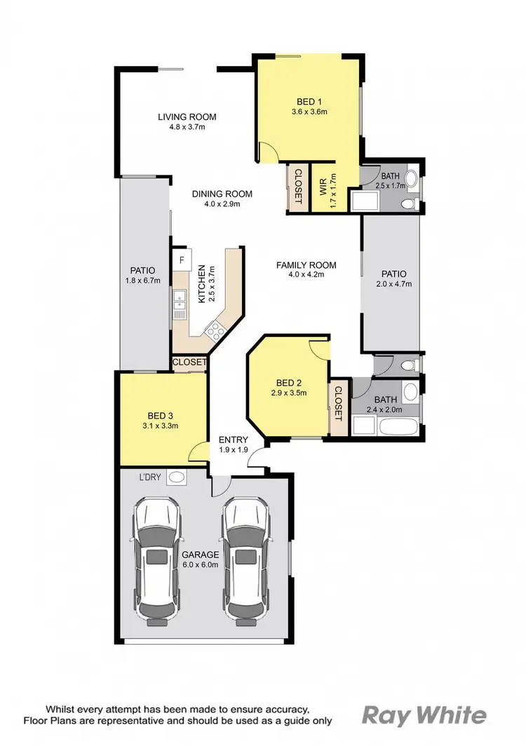 Floorplan of Homely house listing, 15 Jarrah Place, Fitzgibbon QLD 4018