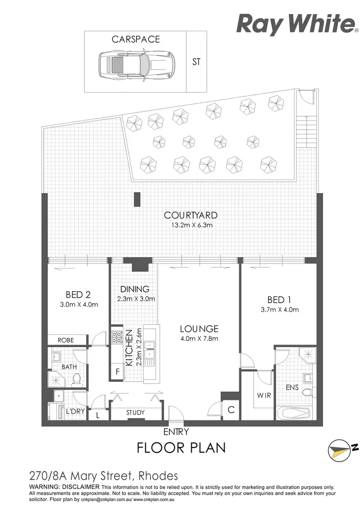 Floorplan of Homely apartment listing, Address available on request