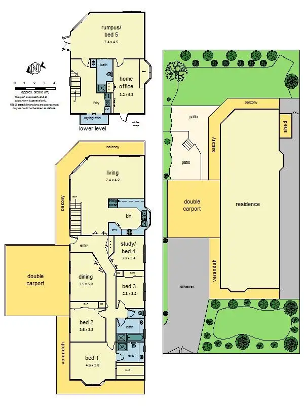 Floorplan of Homely house listing, 42 Nangathan Way, Croydon North VIC 3136