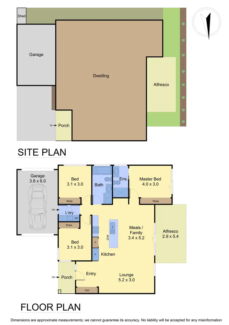 Floorplan of Homely townhouse listing, 3/14 Farleigh Avenue, Burwood VIC 3125