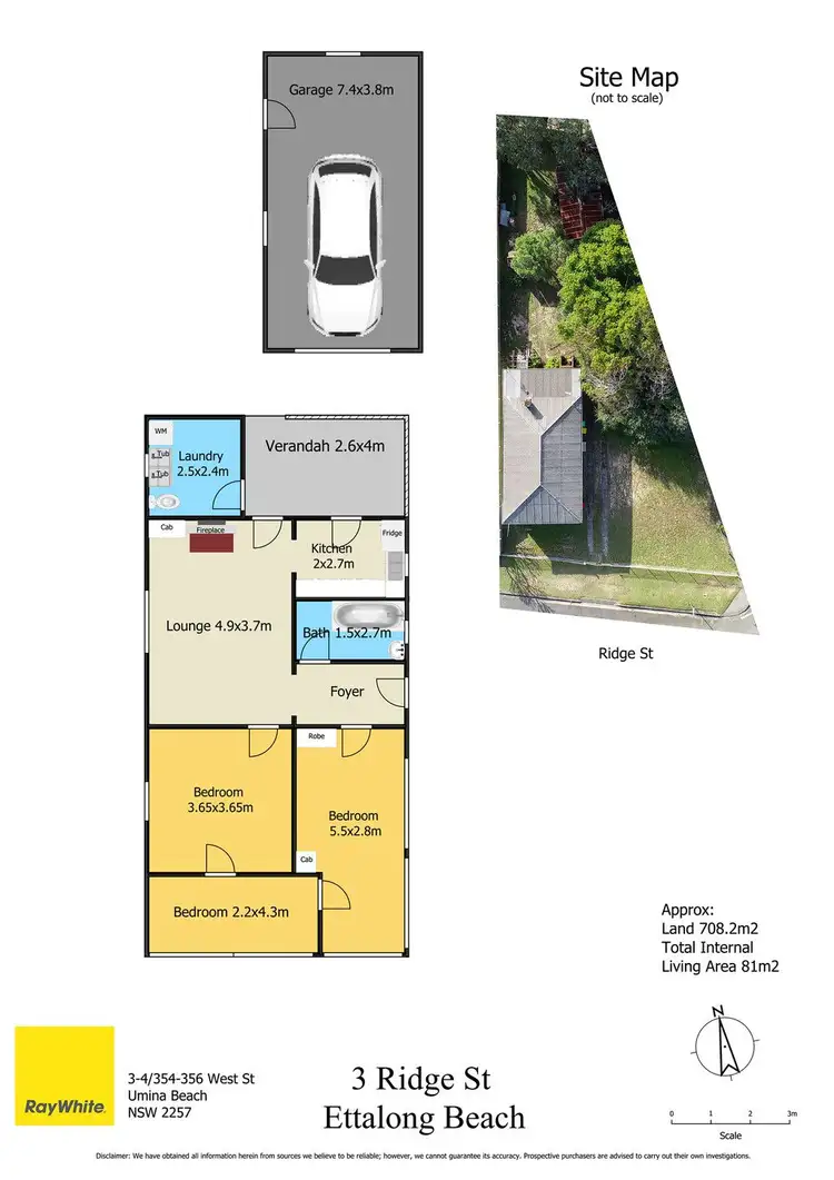 Floorplan of Homely house listing, 3 Ridge Street, Ettalong Beach NSW 2257
