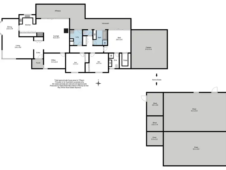Floorplan of Homely house listing, 29C Main Road, Tallarook VIC 3659