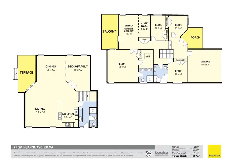 Floorplan of Homely house listing, 21 Gwinganna Avenue, Kiama NSW 2533