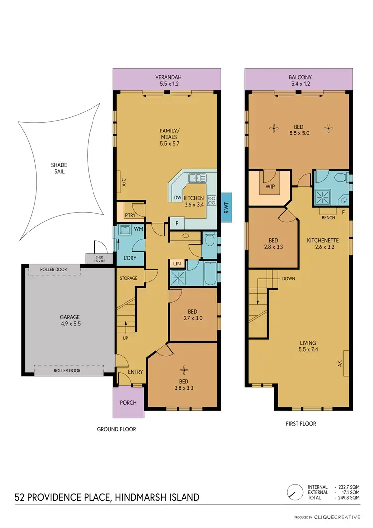 Floorplan of Homely house listing, 52 Providence Place, Hindmarsh Island SA 5214