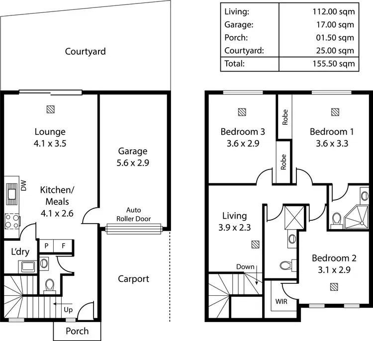 Floorplan of Homely house listing, 10/565-595 Tapleys Hill Road, Fulham Gardens SA 5024