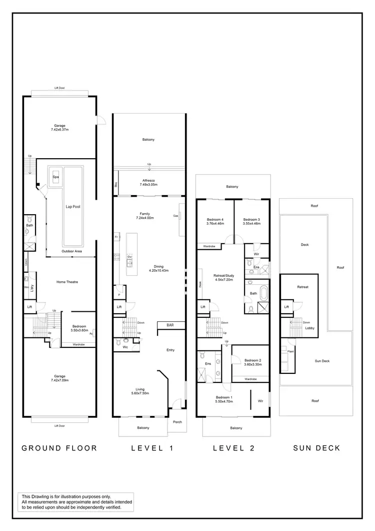 Floorplan of Homely house listing, 76 Seaview Road, Tennyson SA 5022